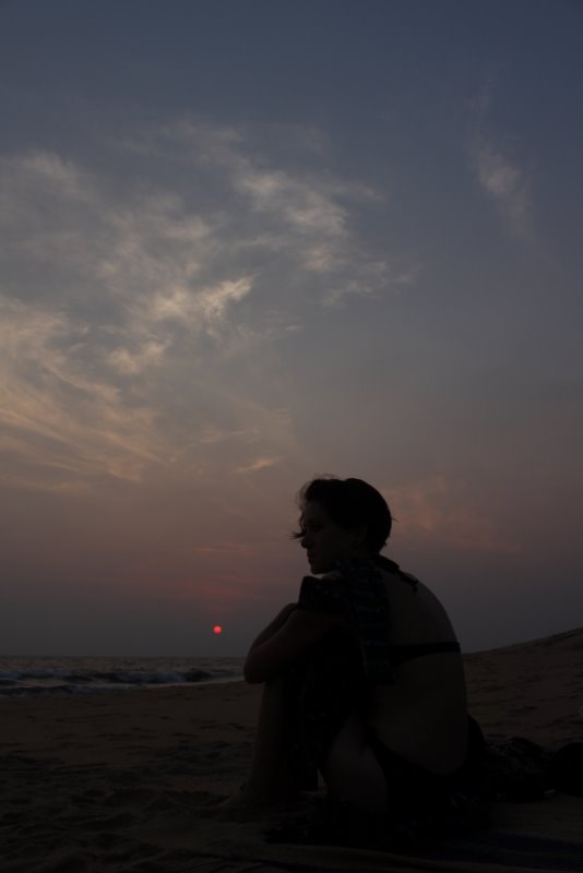 India 2010 - Kerala - Kannur - Costa Malabari - Sunset